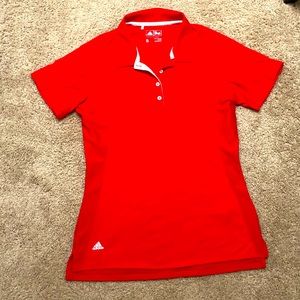 EUC womens adidas golf polo